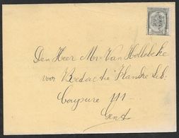 1905 BELGIQUE - PRÉOBLITÉRÉ 1C A GAND  IMPRIMÉ ILLUSTRÉ VLAAMSCHE CONFERENTIE DER BALIE VAN GENT - Pres.Albert Fredericq - Roller Precancels 1900-09