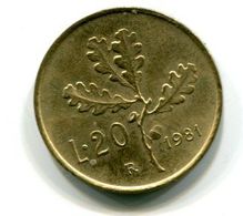 20 Lire (1981) - 20 Lire