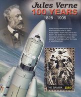 Gambia 2005  Space /Jules Verne  Michel  Bl.694   MNH 27847 - Otros