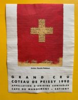15044 - 700e Anniversaire De La Confédération Coteau De Peissy 1990  Artiste : Daniele Robbiani - Arte