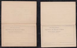 Portugal MACAU China 1892 Stationery Pre-printed Reply Postcard ** MNH - Storia Postale