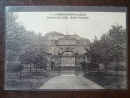 Delcampe - LAMBERSART-LEZ- LILLE  Institution Sainte Odile Entrée Principale - Lambersart