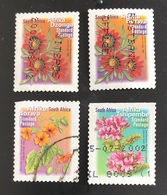 FIORI / FLOWERS - ANNO/YEAR 2001 - Used Stamps