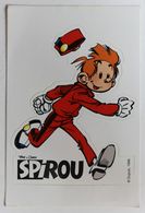 Grand Autocollant BD Spirou Fantasio Dupuis 1998 - Stickers