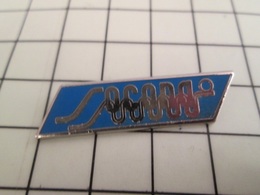 412d  Pin's Pins / Beau Et Rare / THEME : MARQUES / SOCOPA ? - Trademarks