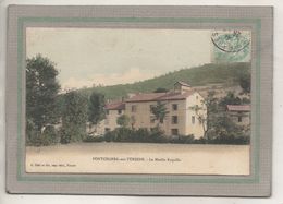 CPA - (69) PONTCHARRA-sur-TURDINE - Aspect Du Moulin Roquille En 1910 - Carte Colorisée - Pontcharra-sur-Turdine