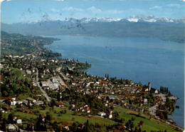 Flugaufnahme Meilen Am Zürichsee (1092) * 11. 6. 1975 - Meilen