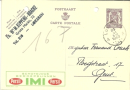 Publibel 824 IMI Persil / Lokeren 1949 >> Gentbrugge - Publibels