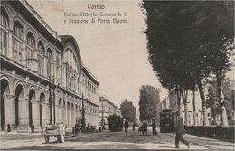 Torino - Corso Vittorio Emanuele II E Stazione Di Porta Nuova - Tram - HP2283 - Stazione Porta Nuova