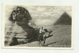 CAIRO - SPHINX AND PIRAMIDS 1939 VIAGGIATA FP - Sfinge