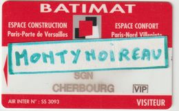 Carte  Batimat Paris Villepinte   , Cherbourg , Manche - Ohne Zuordnung