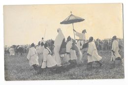 RABAT (Maroc) Carte Photo Fete De La Hédia 1933 Sultan Si Mohammed Gros Plan - Rabat