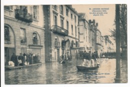 CPA 49 ANGERS Carte Rare Inondations 1910 Quai National Le 6e Génie Secours Les Sinistrés - Angers