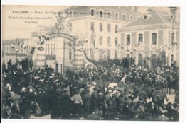 CPA 49 ANGERS Fête De L'Inauguration Des Nouvelles Casernes Arrivée Du Cortège Aux Nouvelles Casernes - Angers