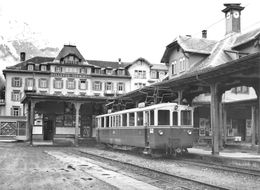 BVA - BCFZe 3/4 9 - Luzern-Stans-Engelberg-Bahn StEB S.t.E.B. Ligne De Chemin De Fer Train - Engelberg