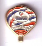 E19 Pin's MONTGOLFIÈRE Balloon CANSON à Annonay Ardèche Papier à Dessin Célèbre Marque Haut 15 Mm Achat Immédiat - Montgolfières