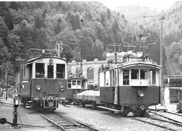 BVA - Obermatt BCFZeh 103 - Luzern-Stans-Engelberg-Bahn StEB S.t.E.B. Ligne De Chemin De Fer Train - Engelberg