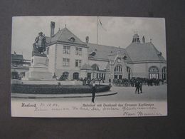 Herford Bahnhof 1904 - Herford