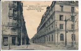 CPA 92 NEUILLY SUR SEINE Rue Parmentier Institution Sainte Croix - Neuilly Sur Seine
