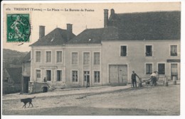 CPA 89 TREIGNY Le Bureau De Postes La Place - Treigny