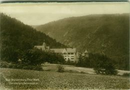 AK GERMANY - BAD BLANKENBURG THUR. WALD - SANATORIUM SCHWARZECK - RPPC POSTCARD 1920s (BG8491) - Bad Blankenburg