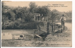 CPA 89 TREIGNY Le Pont Des Canards Et L'Abreuvoir - Treigny