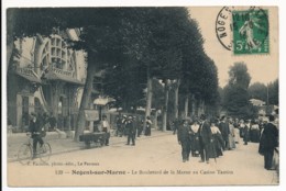 CPA 94 NOGENT SUR MARNE Le Boulevard De La Marne Au Casino Tanton - Nogent Sur Marne