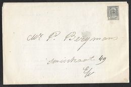 1906 BELGIQUE - PRÉOBLITÉRÉ 1C A GAND  - LETTRE IMPRIMÉ COMMERÇANT D'ANTIQUITÉS - Rolstempels 1900-09