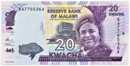 Malawi - 20 Kwacha - 2016 - Unc. - Pick 63.c - Serie BA - Malawi