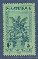 MARTINIQUE    N°  YVERT  :  TAXE 12     NEUF AVEC CHARNIERES      ( CHARN  03/ 48  ) - Timbres-taxe