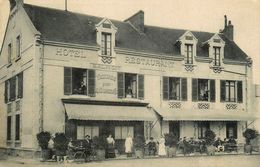 Guérande * Grand Hôtel De La Gare Auguste SALMON Propriétaire * Publicité Au Dos - Guérande