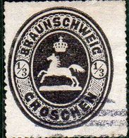 Allemagne : Brunswick Année 1853-65 N°12 Oblitéré - Braunschweig