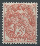 Lot N°56203  N°3, Neuf Avec Gomme Et Trace De Charnière - Unused Stamps