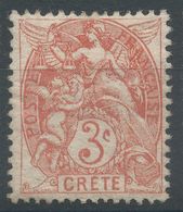 Lot N°56205  N°3, Neuf Avec Gomme Et Trace De Charnière - Unused Stamps