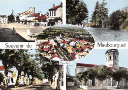 Souvenir De MAUBOURGUET - Vues Multiples - Eglise - Maubourguet