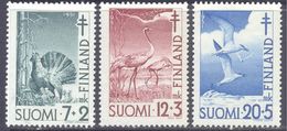 1951. Finland, Birds, 3v, Mint/** - Unused Stamps