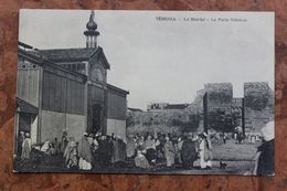 TEBESSA (ALGERIE) - LE MARCHE - LA PORTE SOLOMON - Tébessa