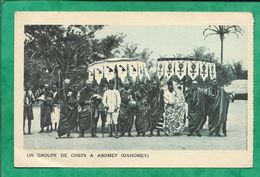 Dahomey Un Groupe De Chefs à Abomey 2scans - Dahomey