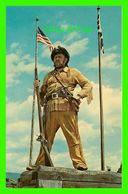LAKE GEORGE, NY - HISTORIC FORT WILLIAM HENRY, GUIDE COSTUMED A ROGER'S RANGER - DEAN COLOR SERVICE - - Lake George