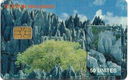 @+ TC De Madagascar : Tsingy Du Nord - 50U -  AX02 - 400 000ex ( Ref : MDG-46 ) - Madagascar