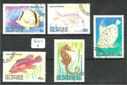 GUI YT 659/670 En Obl - Guinea (1958-...)