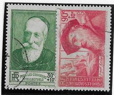 France N°343/344 - Oblitérés - TB - Used Stamps