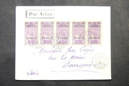 NIGER - Enveloppe De Zinder Pour La France En 1935 Par Avion, Affranchissement Plaisant - L 63047 - Storia Postale