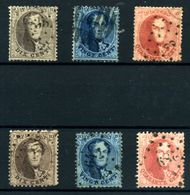 Bélgica Nº 14B/16B. Año 1863 - 1863-1864 Médaillons (13/16)