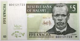 Malawi - 5 Kwacha - 2005 - PICK 36c - NEUF - Malawi