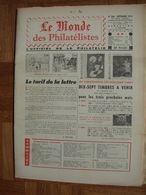 LE MONDE DES PHILATELISTES N°268 SEPTEMBRE 1974 - Français (àpd. 1941)