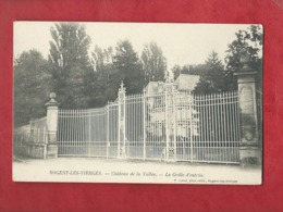 CPA - Nogent Les Vierges - Château De La Vallée - La Grille D'entrée - Nogent Sur Oise