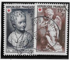 France N°876/877 - Oblitérés - TB - Gebruikt