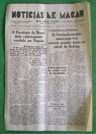 Macau - Jornal Notícias De Macau Nº 703, 22 De Outubro De 1967 - Imprensa - Macao - Portugal China - Algemene Informatie