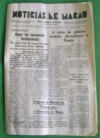 Macau - Jornal Notícias De Macau Nº 704, 29 De Outubro De 1967 - Imprensa - Macao - Portugal China - General Issues